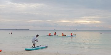 Ngilngof Fiesta Kei Island: Sebanyak 12 Peserta Ikut Lomba Paddle Board