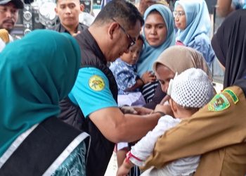 Canangkan PIN Polio, Pj Wali Kota Tual Ingatkan Status KLB