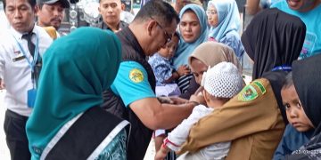 Canangkan PIN Polio, Pj Wali Kota Tual Ingatkan Status KLB