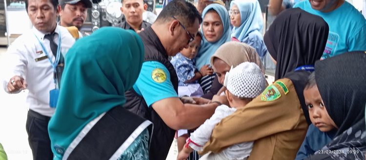 Canangkan PIN Polio, Pj Wali Kota Tual Ingatkan Status KLB