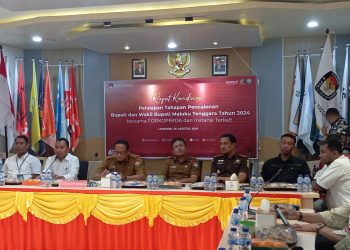 Gandeng Forkopimda Dan Instansi Terkait, KPU Malra Gelar Rakor