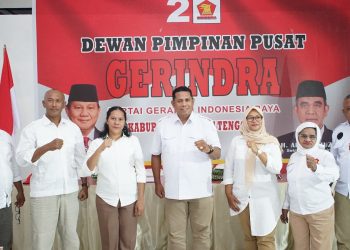 Partai Gerindra Malra Siap Lahir Bathin Menangkan Pasangan DAMAI
