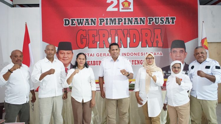 Partai Gerindra Malra Siap Lahir Bathin Menangkan Pasangan DAMAI