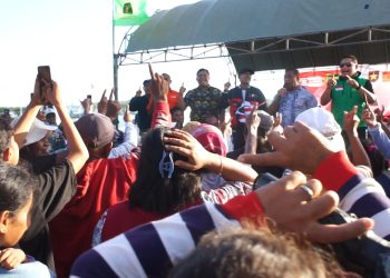 Pasangan MARYADAT Gelar Kampanye Perdana Di Kecamatan Manyeuw