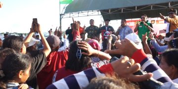 Pasangan MARYADAT Gelar Kampanye Perdana Di Kecamatan Manyeuw