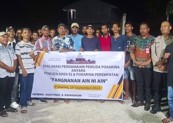 Teken Pernyataan Damai, Dua Kelompok Pemuda Di Malra Sudahi Pertikaian