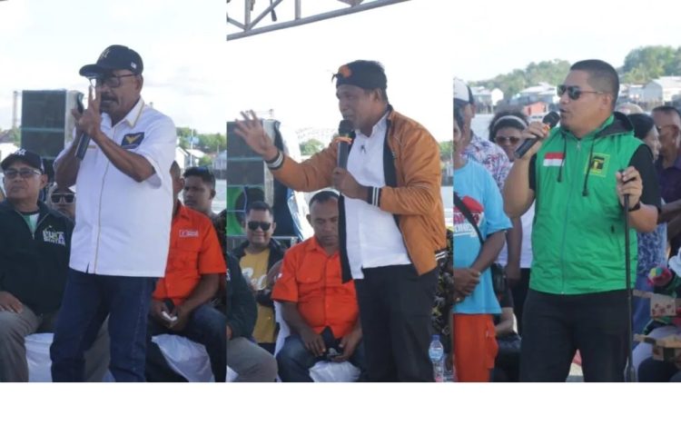 Lesunya Perekonomian Dan Persoalan Perputaran Keuangan Di Malra, Jadi Sorotan Tim Kampanye Pasangan Maryadat