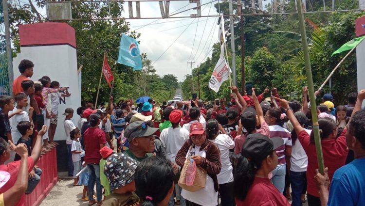 Gelar Safari Kampanye Politik, Pasangan Maryadat Diterima Ratusan Warga Ohoi Evu