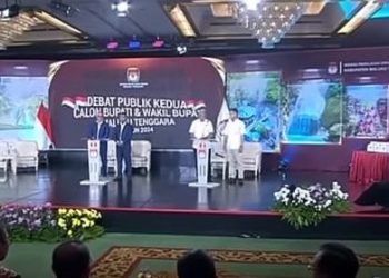 Debat Publik Kedua Hanya Diikuti Dua Paslon Bupati Dan Wakil Bupati Malra