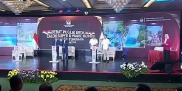 Debat Publik Kedua Hanya Diikuti Dua Paslon Bupati Dan Wakil Bupati Malra