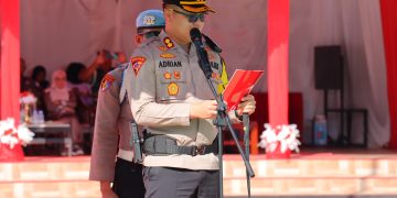 Ini Pesan Kapolres Tual Saat Apel Serpas OPS Mantap Praja Salawaku 2024