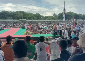 Kampanye Akbar Paslon Maryadat, Ribuan Warga Tumpah Ruah Berikan Dukungan