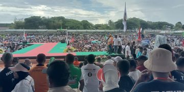 Kampanye Akbar Paslon Maryadat, Ribuan Warga Tumpah Ruah Berikan Dukungan