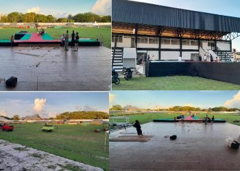 Ini Persiapan Kampanye Akbar Paslon Maryadat Di Stadion Maren Langgur