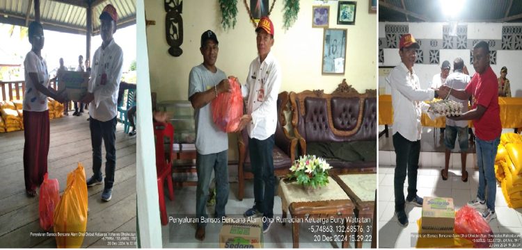 Pemkab Malra Mulai Salurkan Bansos Korban Bencana Alam