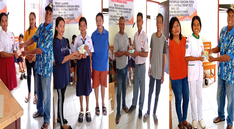 Program Beasiswa Desa, Bukti Pemerintah Ohoi Isso Peduli Pendidikan Anak Sekolah