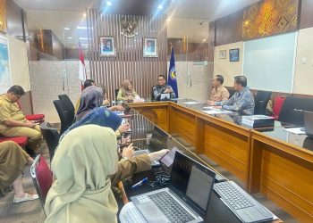 Ini Yang Dilakukan Pj Wali Kota Tual Saat Menyambangi Kantor BNPP RI