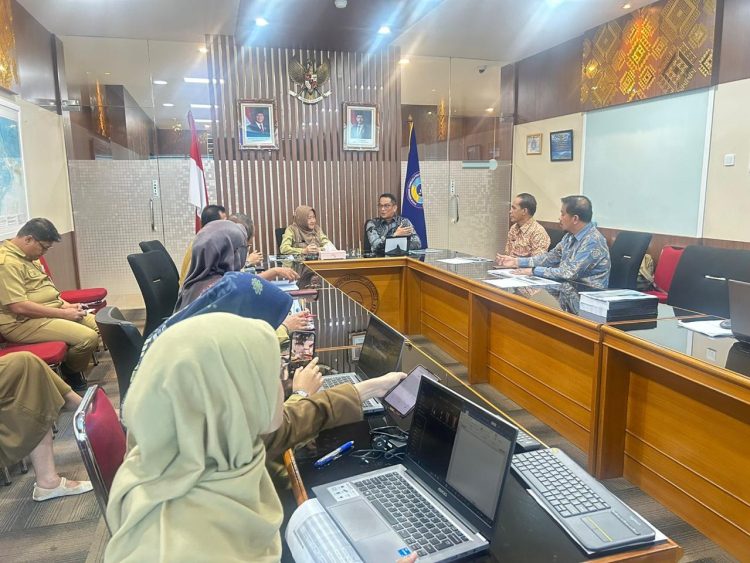 Ini Yang Dilakukan Pj Wali Kota Tual Saat Menyambangi Kantor BNPP RI