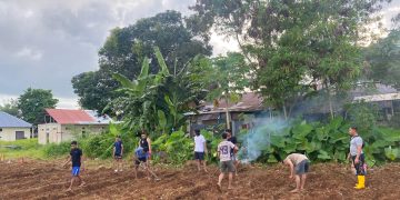 Instruksi Kapolri Jelas, Polres Tual Dukung Program Swasembada Pangan Nasional