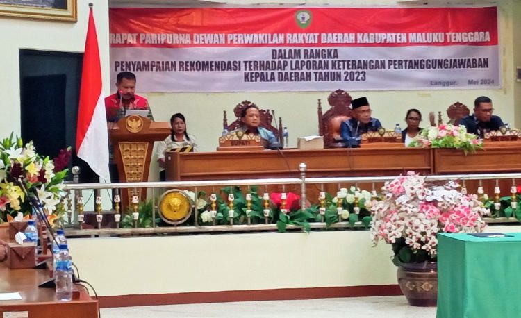 Miris, Rekomendasi DPRD Terhadap LKPJ Bupati Malra Tahun 2023 Tidak Ditindaklanjuti Pemda