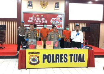 Sejak Januari Hingga Februari 2025 Polres Tual Terima 26 Laporan