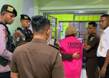 Terseret Korupsi Dana Hibah 1 Miliar, Mantan Bendahara Pembangunan Masjid Nerong Ditahan Penyidik Kejari Malra