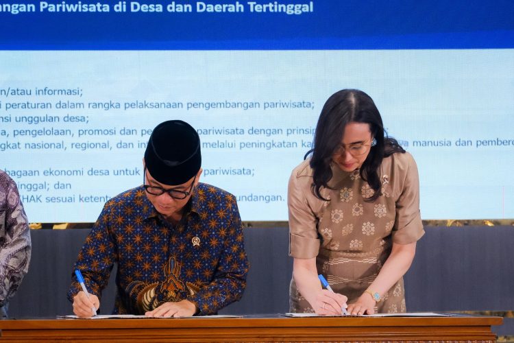 Wujudkan Asta Cita ke-6, Kemenpar Kolaborasi Dengan Kemendes Perkuat Pembangunan Desa