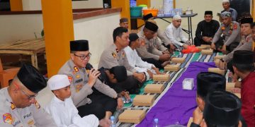 Kapolres Gelar Buka Puasa Bersama Media dan Anak Yatim di Kota Tual