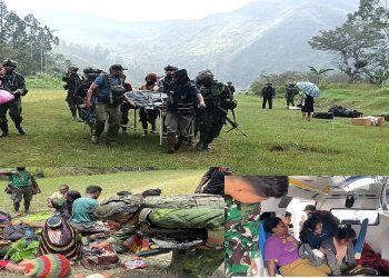 Operasi Satgas Operasi Damai Cartenz-2025 Berhasil Evakuasi Korban Serangan KKB di Yahukimo