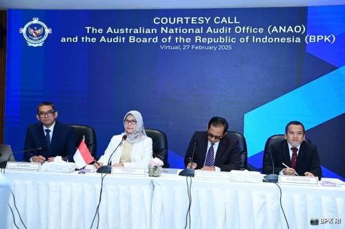 BPK RI dan ANAO Perkuat Kemitraan Strategis Dalam Audit Sektor Publik