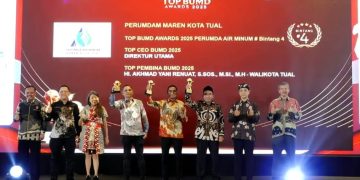 Tiga Penghargaan Sekaligus: Kota Tual Bersinar di Ajang TOP BUMD Awards 2025