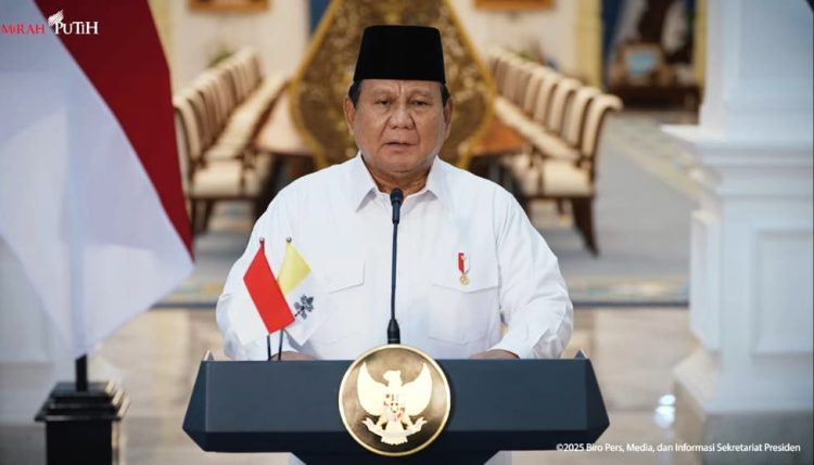 Paus Fransiskus Wafat, Presiden Prabowo: Dunia Kehilangan Panutan Perdamaian