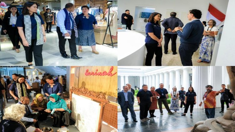 Delegasi UN Tourism Akhiri Pertemuan di Jakarta dengan Wisata Budaya dan Belanja Lokal