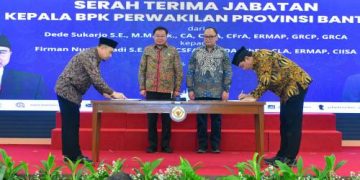 BPK Gelar Entry Meeting LKPD 2024 dan Sertijab Kepala Perwakilan Banten   