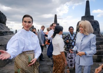 Brigitte Macron Kunjungi Borobudur, Indonesia–Prancis Perkuat Diplomasi Budaya