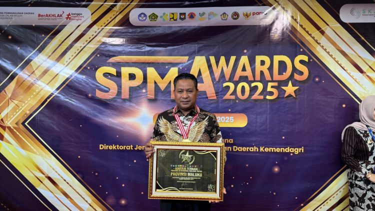 Kinerja Pelayanan Publik Meningkat, Maluku Sabet SPM Awards 2025