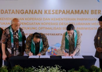MoU Kemenpar dan Kemenkop: Sinergi Dorong Koperasi Merah Putih di Desa Wisata