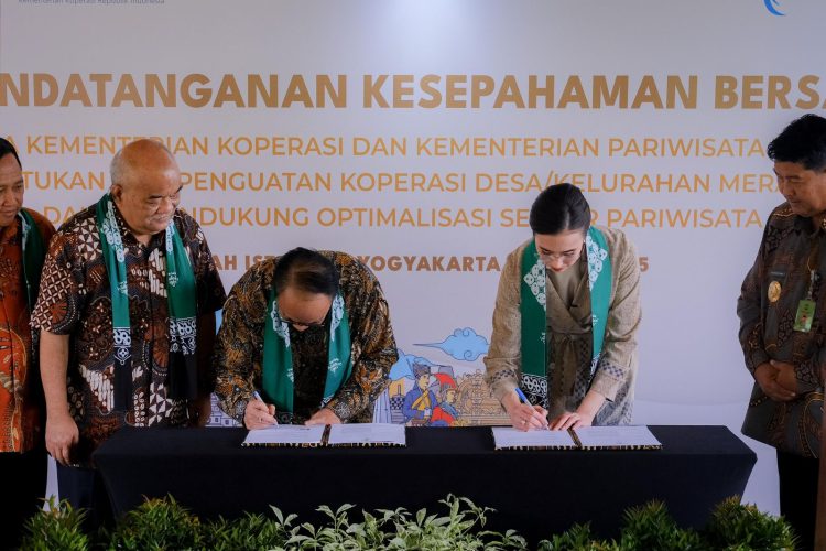 MoU Kemenpar dan Kemenkop: Sinergi Dorong Koperasi Merah Putih di Desa Wisata