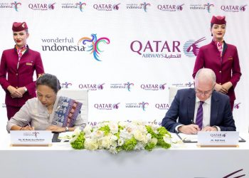 Indonesia Gandeng Qatar Airways Promosikan Pariwisata di Pasar Global