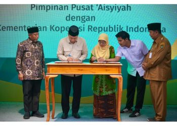 Wamenkop dan PP Aisyiyah Tandatangani MoU Penguatan Koperasi Desa Merah Putih