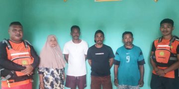 Hilang di Laut, Dua Nelayan Tual Dievakuasi Tim SAR dalam Keadaan Selamat