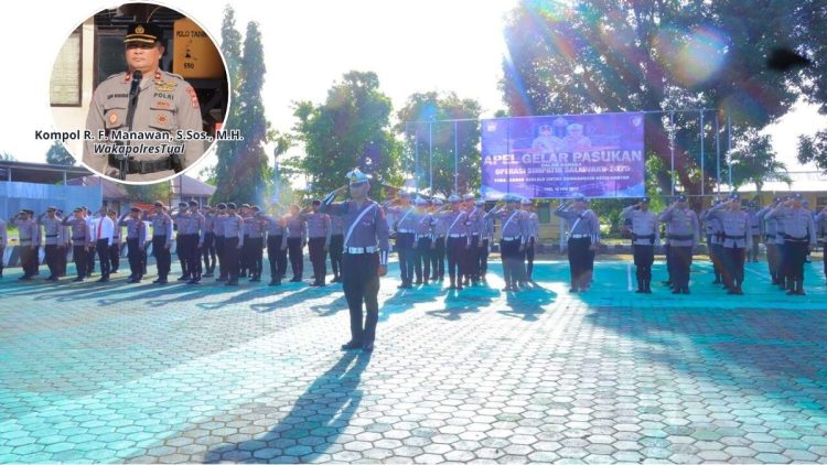 Operasi Simpatik Salawaku 2025 Dimulai, Polres Tual Tekankan Pendekatan Humanis