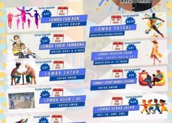 Meriahkan HUT ke-18 Kota Tual, Panitia Gelar Fun Run dan Lomba Kreatif
