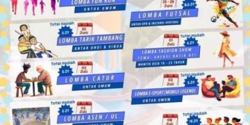 Meriahkan HUT ke-18 Kota Tual, Panitia Gelar Fun Run dan Lomba Kreatif