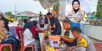Car Free Day Meriahkan HUT Bhayangkara ke-79, Polres Buru Hadirkan Layanan Gratis