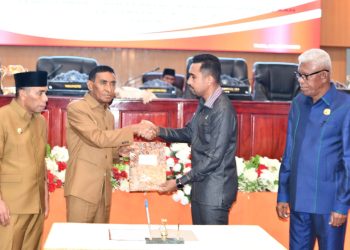 Propemperda Kota Tual Tahun 2025 Resmi Disahkan dalam Rapat Paripurna DPRD