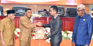 Propemperda Kota Tual Tahun 2025 Resmi Disahkan dalam Rapat Paripurna DPRD