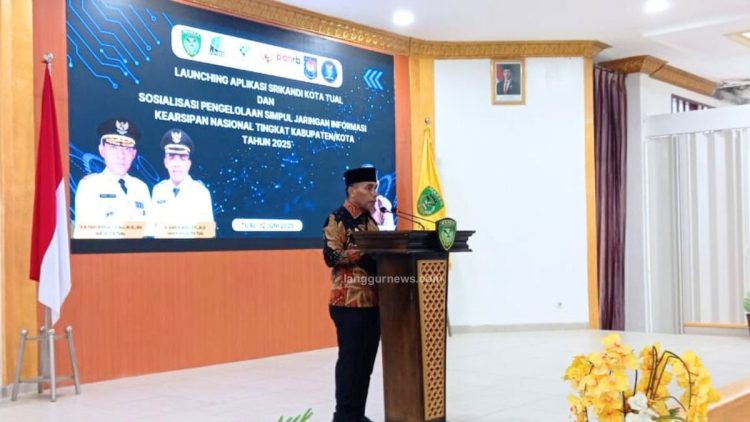 Pemkot Tual Resmi Luncurkan Aplikasi SRIKANDI, Perkuat Tata Kelola Arsip Digital