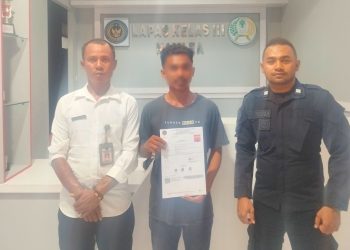 Lapas Namlea Bebaskan Tiga Warga Binaan Melalui Program PB di Bulan Juli