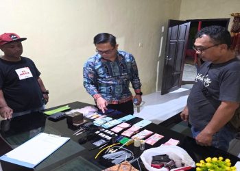 Satresnarkoba Polres Tual Ringkus Pengedar Narkoba, Amankan 10 Paket Shabu